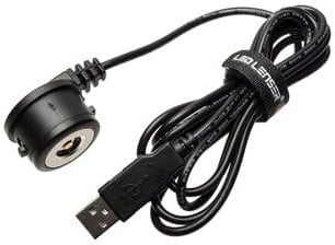 Ledlenser Magnetisches Ladekabel, Kompatibel mit P7R, X7R, M7R2, Schwarz
