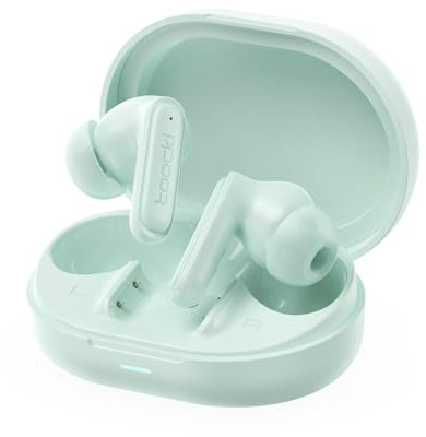 toocki Cuffie Bluetooth Sport, 75 Ore Auricolari Bluetooth 5.4 HiFi Stereo, Cuffie Senza Fili con 4 ENC HD Mic, IP7 Impermeabili Cuffiette, Cuffie Wireless per Running/Palestra