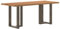 vidaXL Esstisch Hellbraun 180x80x74 cm Massivholz Eiche Rechteckig, Küchentisch, Restauranttisch, Tisch Restaurant, Esszimmertisch, Bistrotisch
