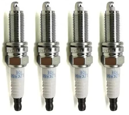 4/6 Stück 18844-10060 SILKR6C10E Iridium-Zündkerze/Passend for Fiat 500 for PANDA for Hyundai I10 I20 I30 for KIA CEE`D CEE'D 0,9 l 1,2,4 Zündkerze(4pieces)