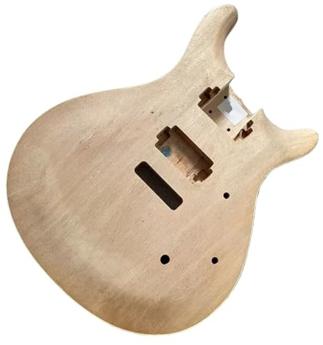 Kompatibel for E-Gitarre, massiver Korpus aus Redwood, unlackiert