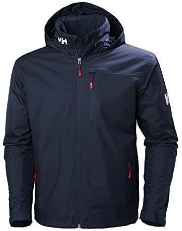 Helly Hansen Herren Crew Hooded Midlayer Jacke, Marineblau, 3XL