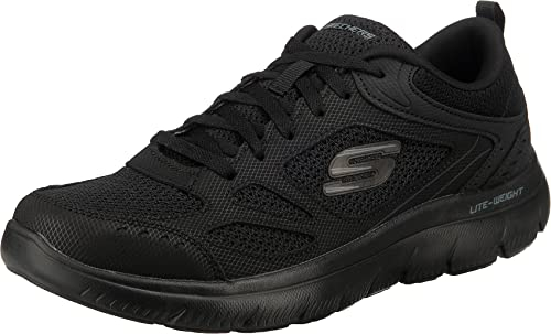 Skechers - 52812-BBK_41, Zapatos Deportivos, Black,