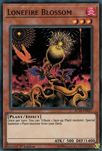 Yu-Gi-Oh! - Lonefire Blossom - AC18-EN017 - Adventskalender 2018-1. Edition - Super Rare