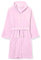 Playshoes Accappatoio in pile per bambini, Vestaglia Unisex - Bambini e ragazzi, rosa, 98/104