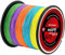 300M 500M 1000M Angelschnur 4 Strang Geflochtene Angelschnur 8-80Lb Multifilament Angelschnur Multi Color 300M 8LB