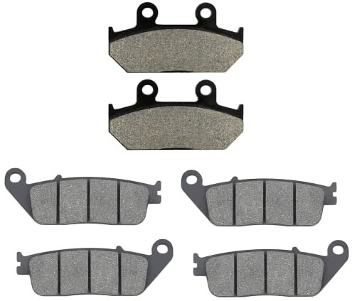 AHL 3 paia Pastiglie Freno Anteriore e Posteriore Compatibile con Suzuki AN650 AN 650 Burgman Skywave 650 2003-2016 AN650 Burgman/ABS/Executive 2004-2012