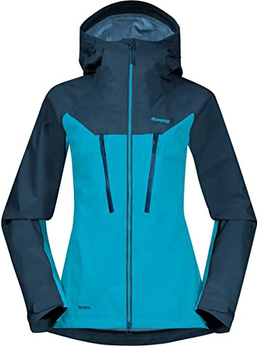 Bergans Cecilie 3L Jacke Damen petrol/blau