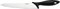 Fiskars Couteau de Cuisine, Essential, longueur de lame : 21 cm, Inox / plastique PP, noir, 1065566