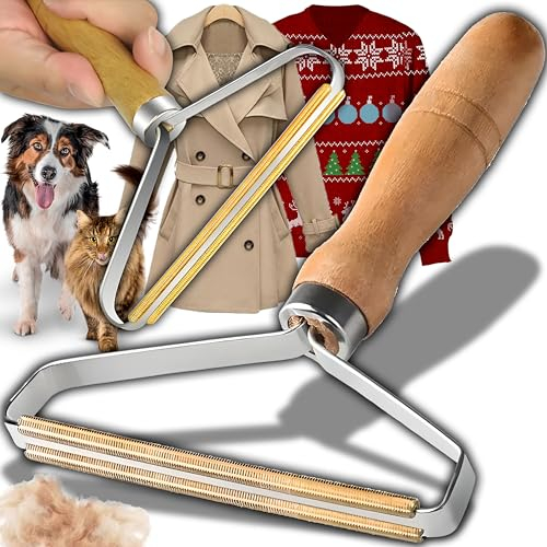 Retoo Fusselentferner Tragbarer Teppichschaber Fusselrasierer Katzenhaarentferner Portable FuzzShaver Wiederverwendbarer Stoffrasierer für Kleidung Hundehaare Katzenhaare Fusselbürste LintRemover