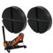 2 Piezas Universal Para Gato Hidráulico, Almohadilla de Goma, Color Negro