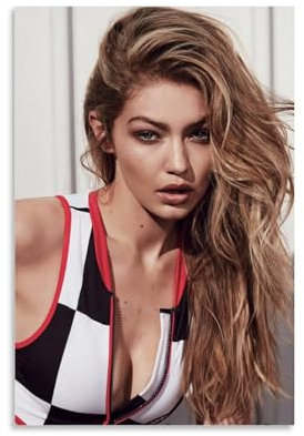 Gigi Hadid Musikposter, Albumcover-Poster, Bandposter, Retro-Poster, Schlafzimmer, Musikposter, Rapper-Poster, Wandkunst, Leinwandposter, Raumdekoration, ästhetische Poster, Druck, Dekoration, Poster,