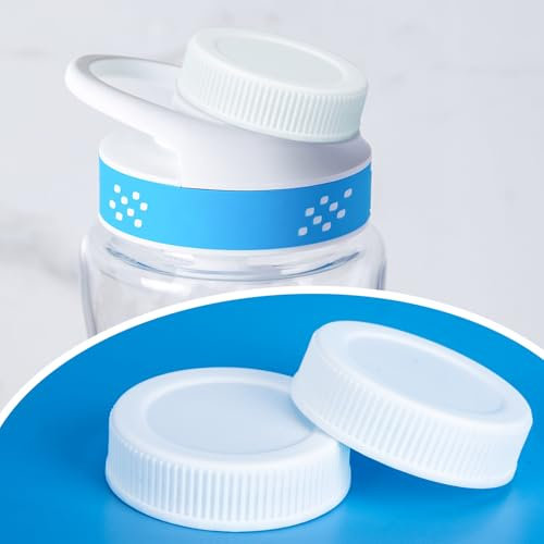 SUNMON Keeper Caps for Water Bottle - 2 Pack Replacement Lid Cap, Suitable for Plastic and Metal Water Bottles