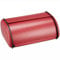 KING HOFF Boîte à pain spacieuse en métal pour pain et biscuits - Longue conservation et fraîcheur - 44 x 27 x 18,5 cm - Rouge