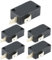 5Pcs Micro Switch Multi-purpose 2 Pin Normally Closed Snap Action Switch for Microwave Oven Washing Machine Rice Cooker Personal Tools