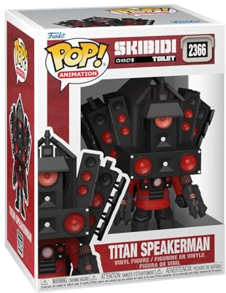 Funko Pop! Vinyl: Skibidi - Titan Speakerman - Skibidi Toilet - Vinyl-Sammelfigur - Geschenkidee - Offizielle Handelswaren - Spielzeug Für Kinder und Erwachsene - Cartoon Fans