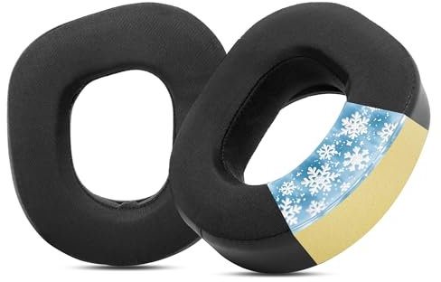 HAIZEEN Cuscinetti Auricolari Sostitutivi Compatibili con Cuffie Turtle Beach Stealth 700 Gen2 MAX, 700 Gen 2 Wireless Gaming Cuscinetti Auricolari Sostitutivi (Gel Rinfrescante/Tessuto in Seta)