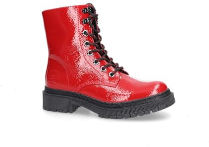 Dockers by Gerli Damen Klassische Stiefeletten, Frauen Stiefeletten,Wechselfußbett,halbstiefel,Kurzstiefel,hellrot,36 EU