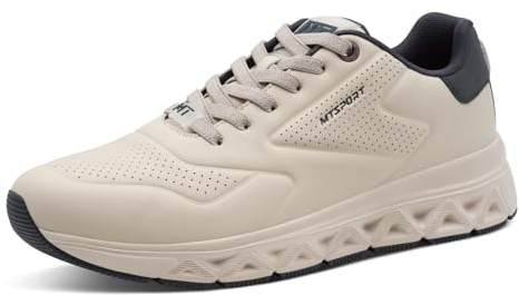 MARCO TOZZI Herren Sneaker leicht Wechselfußbett leicht elastische Schnürung Modern