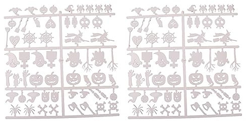 THINCAN 2pcs Letter Board Halloween Briefe Charaktere Für Message Board Letterboard Home Office Hochzeit Geburtstag Weihnachten