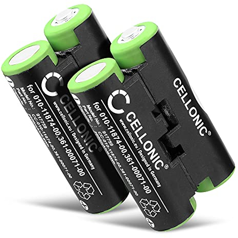 CELLONIC, Navigation Akku, kompatibel mit Garmin Oregon 700, 600, 750t, 650, 600t (2000mAh, 2.4V) 2 Stück