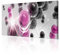 decomonkey Bilder Abstrakt 150x50 cm XXL 1 Teilig Leinwandbilder Bild auf Leinwand Vlies Wandbild Kunstdruck Wanddeko Wand Wohnzimmer Wanddekoration Deko 3d Kugeln grau rosa