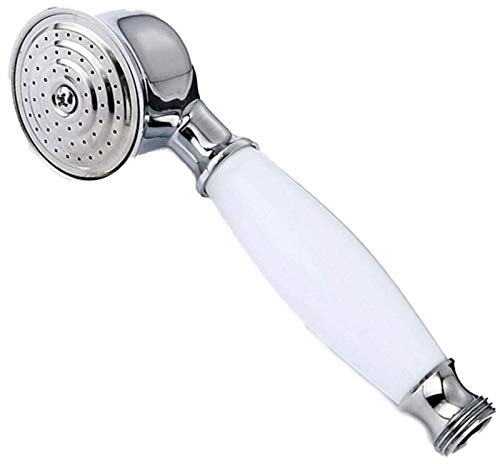 Zhi Jin 1pc pommeau de douche à main vintage seulement pièces de rechange bronze pomme de douche amovible salle de bains blanc