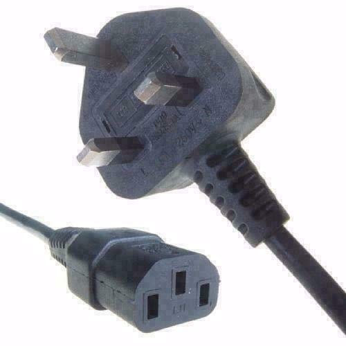 Power Cable for Daewoo SDA1076 Glass Soup Maker, 1.7 Litre, 900 W, Black