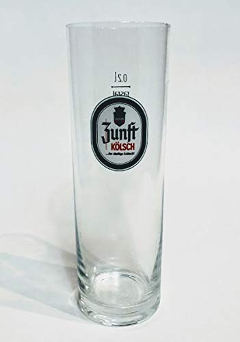 Zunft Kölsch - Bicchiere da birra, 0,2 l, per bar, gastronomia, collezionisti