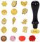 CODIRATO 12 Stile Wachssiegel Stempel Set Wachssiegel Stempel Köpfe Blumen Wachsstempel Vintage Wachs Stempel Set Siegelwachs Stempel Kit für Umschlag, Hochzeit, Einladung, Geschenkverpackung