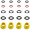 Raheem O Ring Nozzle Set for Karcher Pressure Washer Accessories Compatible with Karcher K2 K3 K4 K5 K6 K7 Hose Nozzle Spare O-Ring Seal 2.640-729.0 Rubber for Efficient Operation