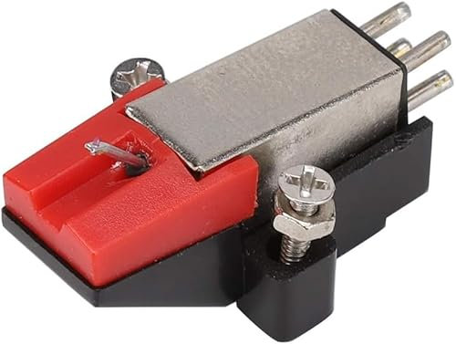 CYSFETENA Ersatz nadel für plattenspieler,Zweikanal Stereo ersatznadel für plattenspieler, elektromagnetische plattenspieler nadel für Plattenspieler