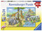 Ravensburger Kinderpuzzle - 07806 Willkommen im Zoo - Puzzle für Kinder ab 4 Jahren, mit 2x24 Teilen