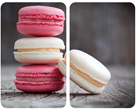 Herdabdeckplatte Universal Macarons 2er Set