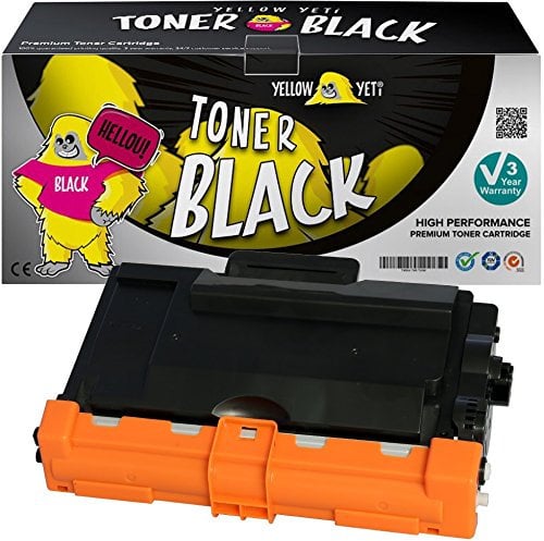YELLOW YETI TN3480 (8.000 Seiten) Premium Toner kompatibel für Brother HL-L5000D HL-L5100DN HL-L5200DW HL-L6300DW HL-L6400DW DCP-L5500DN MFC-L5700DN MFC-L5750DW MFC-L6800DW [3 Jahre Aufschlag]