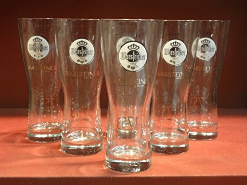 WARSTEINER 6 VERRES 50CL HT. 20.30CM