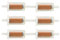 Kuupo 6 Stück 691035 695666 Kraftstofffilter für BS 845125 493629 695666 5065 5065D 5065K MTD Craftsman Troy Bilt Rasenmäher Traktor