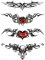 Arschgeweih Tattoos Rosen Tattoos Fake Tattoos Brust Tattoos TH585