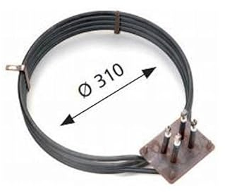 REPORSHOP - Resistencia Circular Horno Industrial Distform 5400w 230v