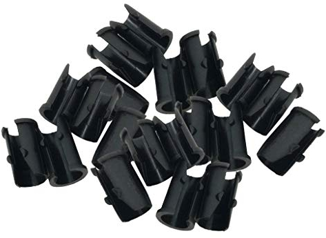 T TOOYFUL 20x Fahrrad U Typ Schnalle Ärmel Fahrrad StromStromkabel Clip Rahmen Shim Adapter