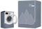 Highdi Washing Machine Cover Waterproof- Washing Machine Covers Indoor with Zipper Sunscreen & Dustproof Washer Protection for Front Load Outdoor Washer and Dryers (S capacity ~7.5KG,Grey)