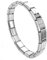 FuBESk Pulsera de acero inoxidable, pulsera elástica de acero inoxidable, unisex, antiansiedad, para hombre, eslabones anchos, punk, elástica, deportiva, para adolescentes, mujeres y hombres,