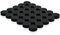 PYJLBX Magnete für Magnettafel, 30 Stück Stark Kühlschrankmagnete Mini Klein Bunt Rund, für Pinnwand Magnetwand Whiteboard, Schwarz