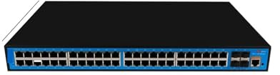 Répartiteur Ethernet Commutateur POE Géré Gigabit L2 +, 24x10/100/1000M, Ports RJ45 Base-t avec 4x1G/2.5G/10G SFP + Emplacement Fiber, Prise en Charge QOS/DHCP/VLAN (Color : S2948GM-AP, Size : 1 UK