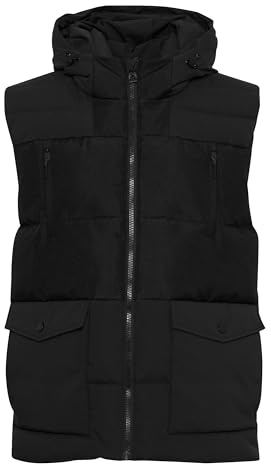 Indicode IDFlikko Herren Weste Steppweste Outdoor Weste
