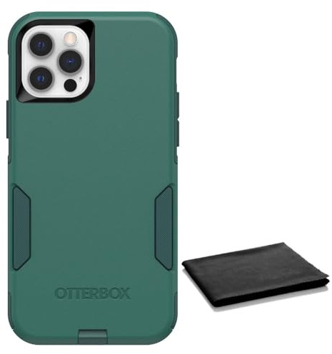 OtterBox Schutzhülle für iPhone 12 & iPhone 12 Pro (nur Pendler-Serie), mit Reinigungstuch, schlank und robust, taschenfreundlich, mit Portschutz, Keine Einzelhandelsverpackung