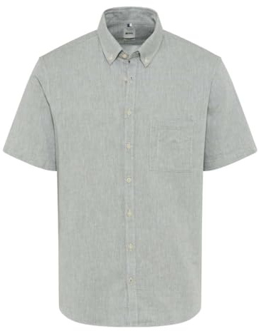 BRAX Herren Style Dan U Cotton Linen Mix Hemd