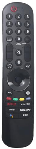 AKB76039901 MR22GA Infrarot Ersatz Fernbedienung für LG Smart TV 65QNED866QA 55QNED866QA 86QNED816QA 75QNED816QA 65QNED816QA 55QNED816QA 50QNED816QA LED83C2 4LA OLED77C24LA OLED65C24LA OLED55C24LA
