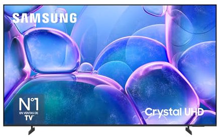 Samsung TV 50 Pouces Crystal UHD U7025F 4K Smart TV, Couleurs Incroyables avec Crystal Processor 4K, écoutez Tous Les Haut-parleurs avec Q-Symphony, données protégées Knox Security et Gaming Hub