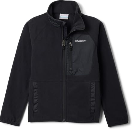 Columbia Mixte Enfant Fast Trek Full Veste Polaire Entièrement Zippée, Noir, S EU
